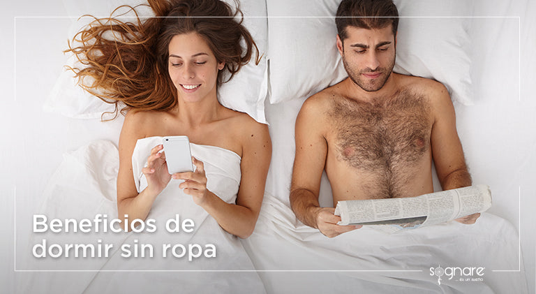 Beneficios de dormir sin ropa