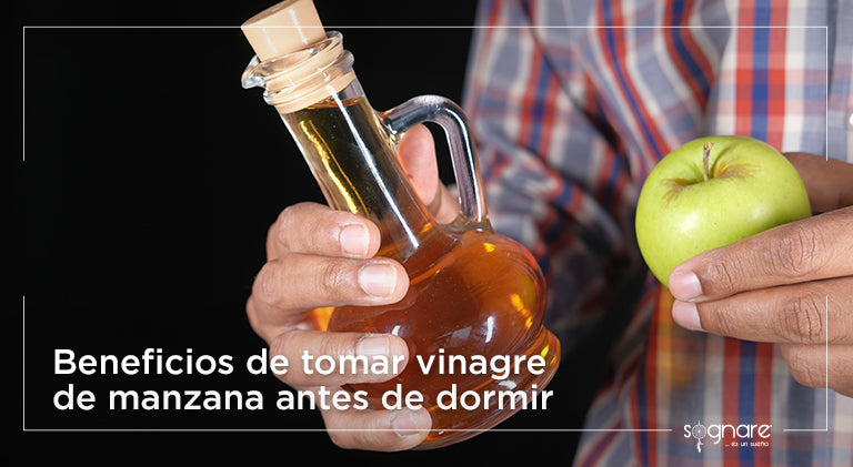 Beneficios de tomar vinagre de manzana antes de dormir