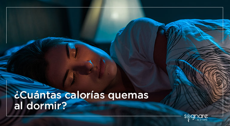 ¿Cuántas calorías quemas al dormir?-Sognare
