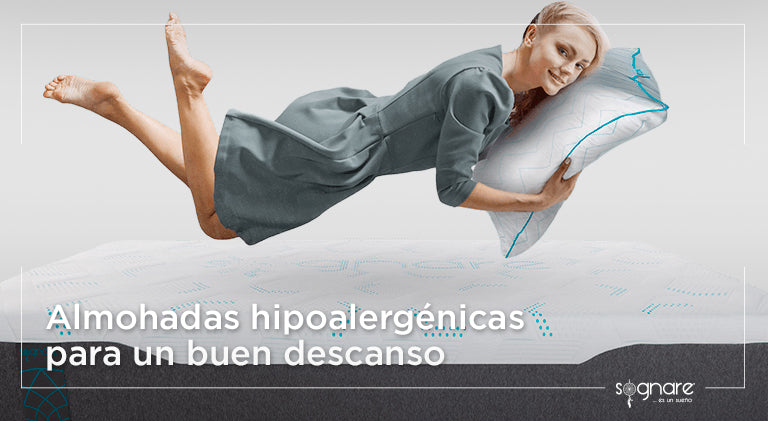 Almohadas hipoalergénicas para un buen descanso