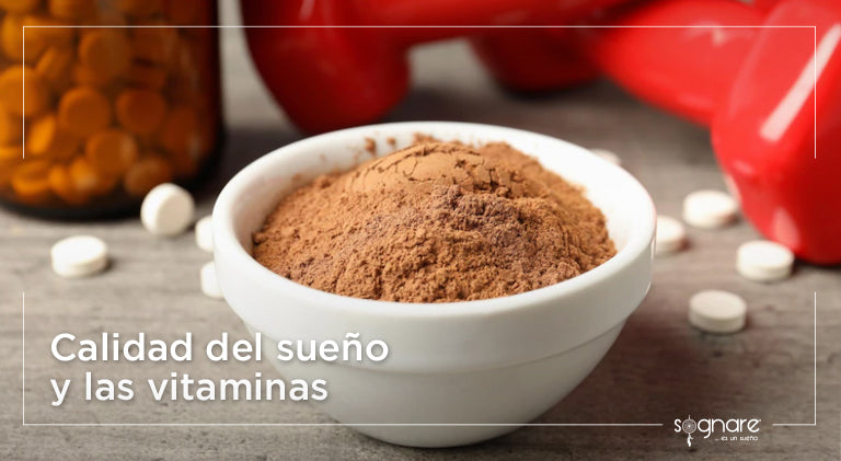 Calidad del sueño y las vitaminas
