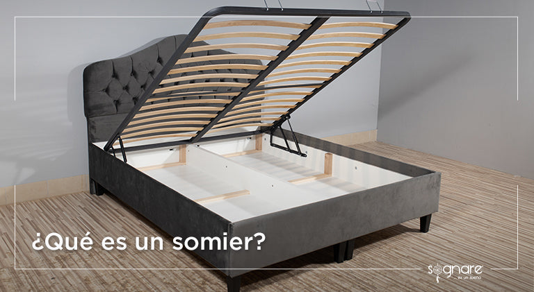 ¿Qué es un somier?