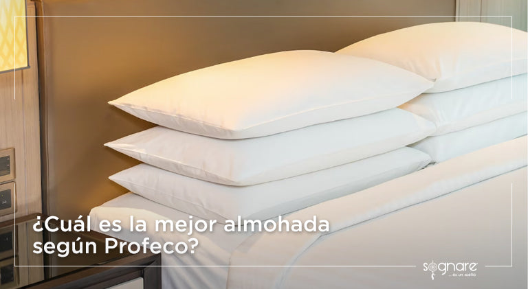 ¿Cuál es la mejor almohada según Profeco? Analizando las almohadas Sognare
