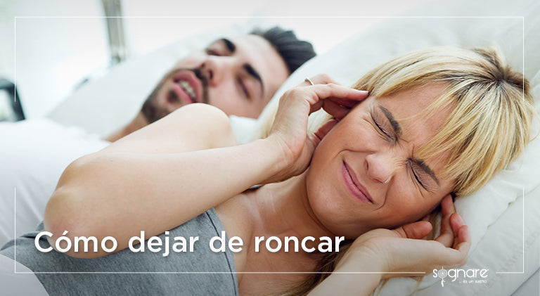 ¿Cómo dejar de roncar?: Guía completa para un descanso tranquilo