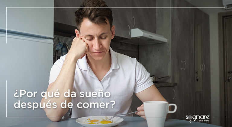 ¿Por qué da sueño después de comer?
