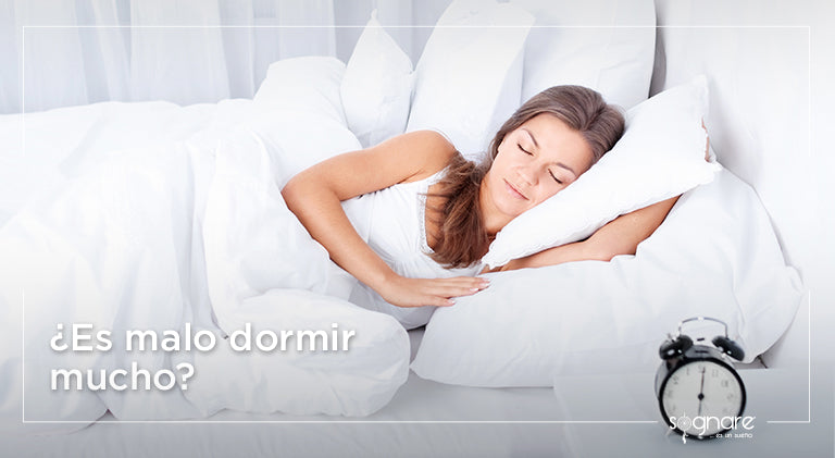 ¿Es malo dormir mucho?