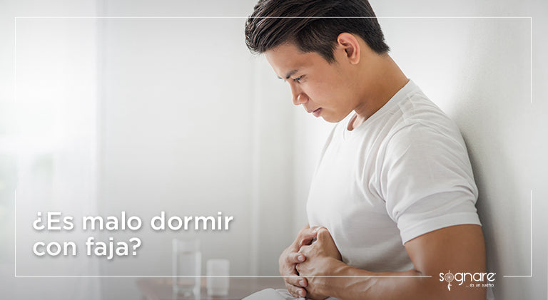 ¿Es malo dormir con faja?