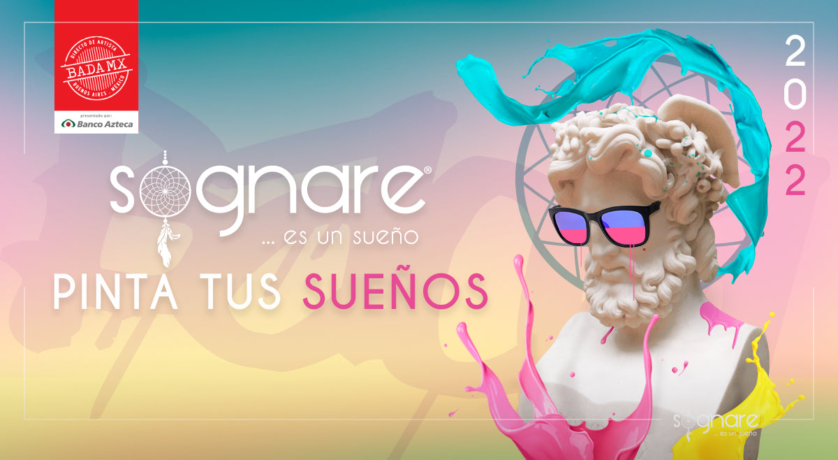 Sognare pinta tus sueños en BADA MX-Sognare