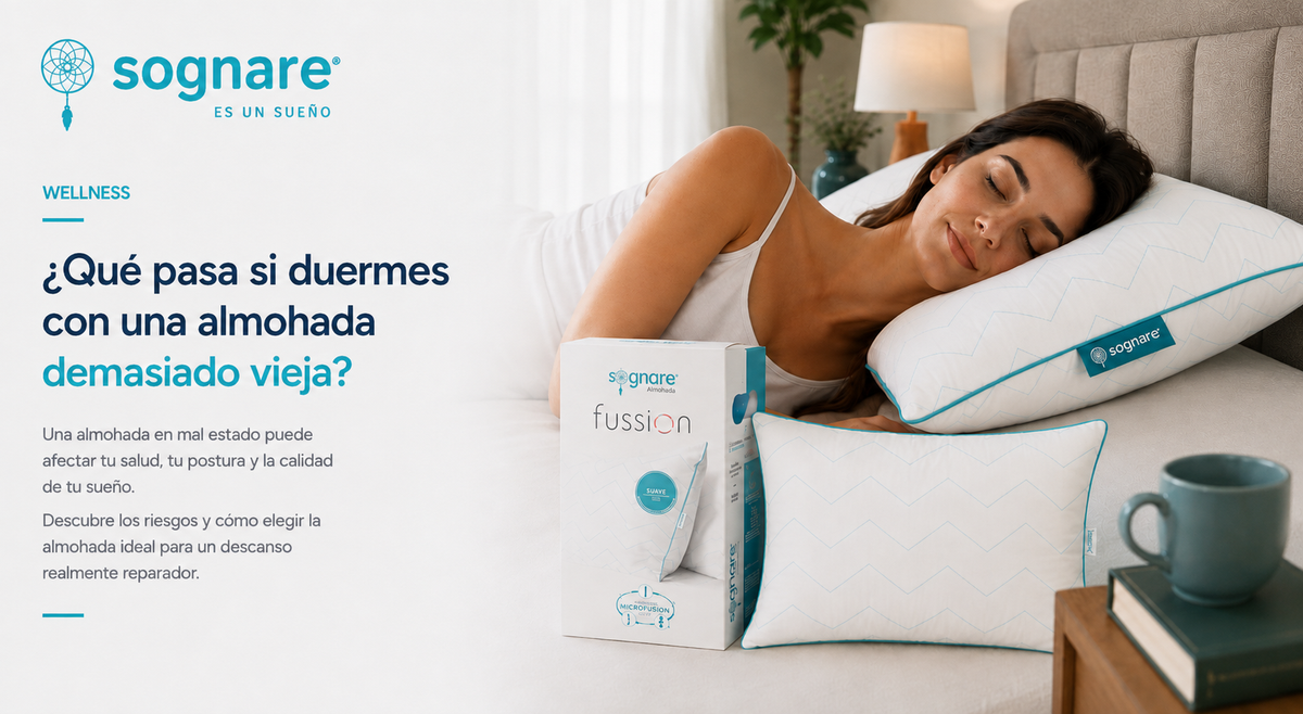 ¿Qué pasa si duermes con una almohada demasiado vieja? Riesgos y soluciones-Sognare