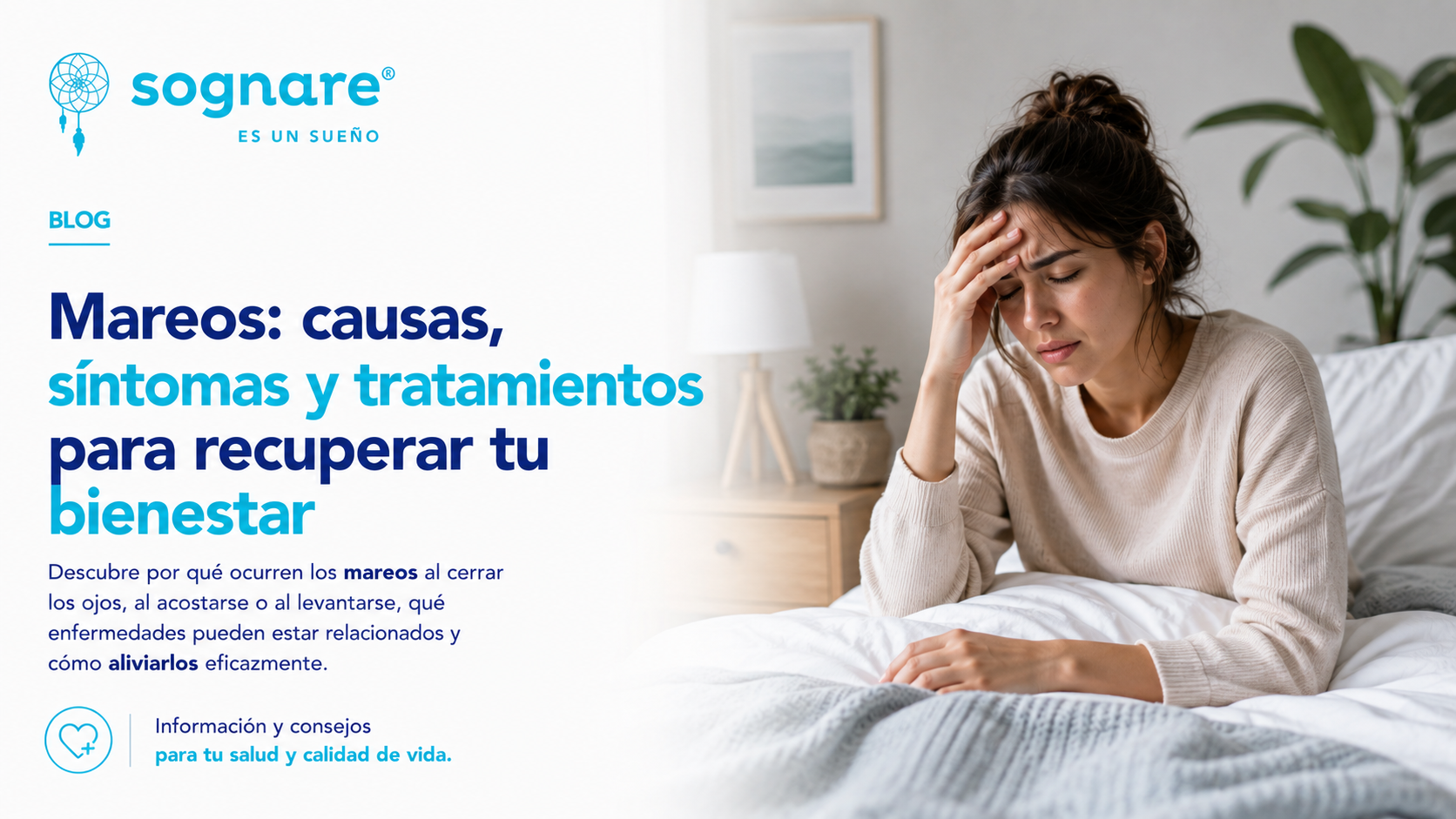 Mareo al cerrar los ojos para dormir: Causas y recomendaciones