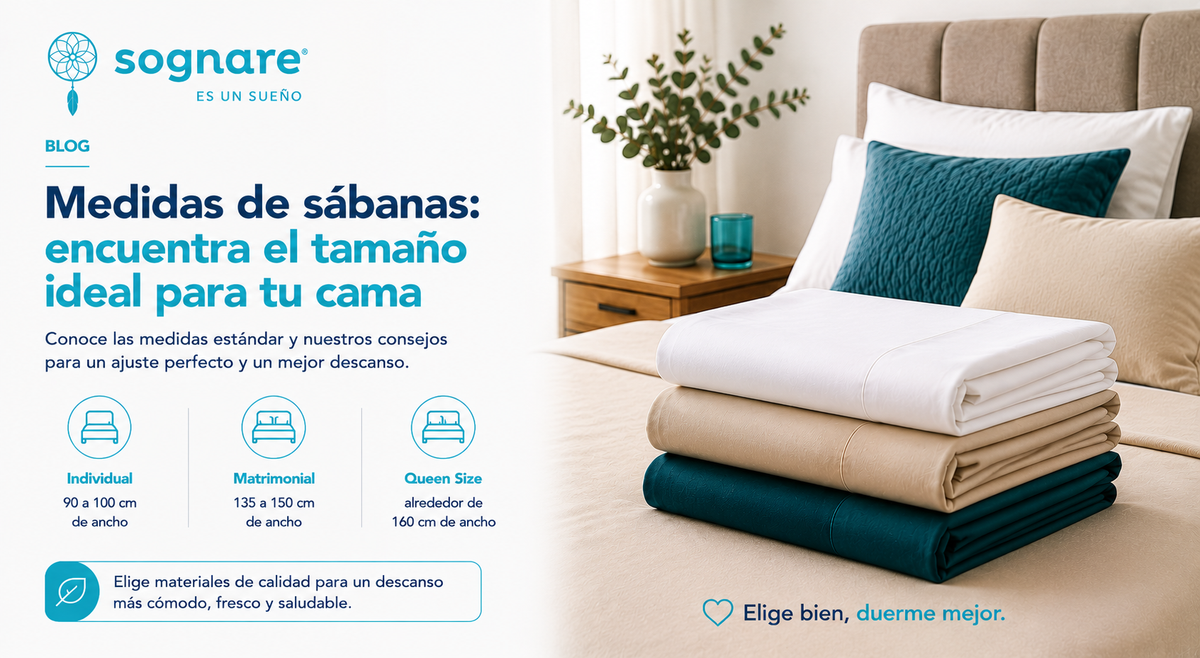 Guía completa de medidas de sábanas para todos los tamaños de cama-Sognare