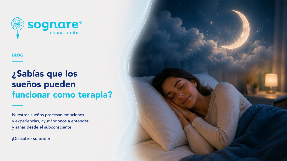 ¿Sabías que los sueños pueden funcionar como terapia?