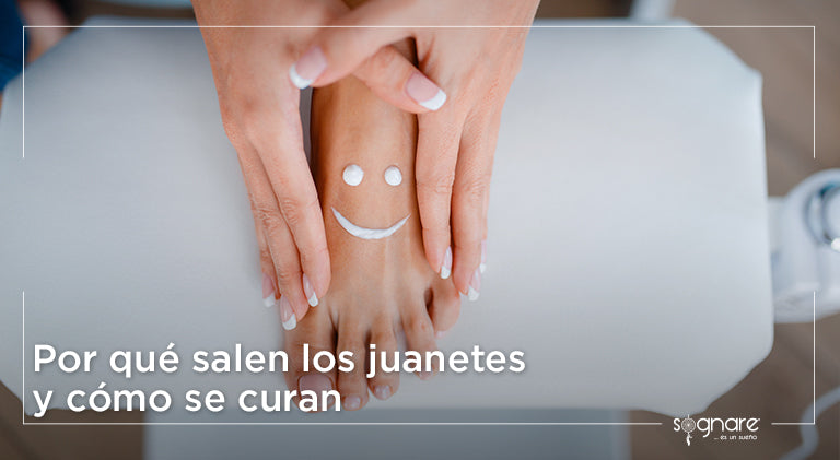 Por qué salen los juanetes y cómo se cura