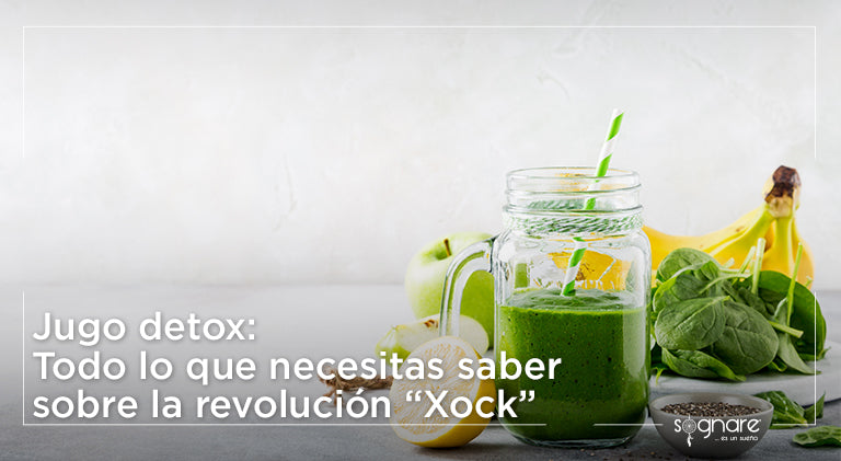 Jugo detox: Todo lo que necesitas saber sobre la revolución “Xock”