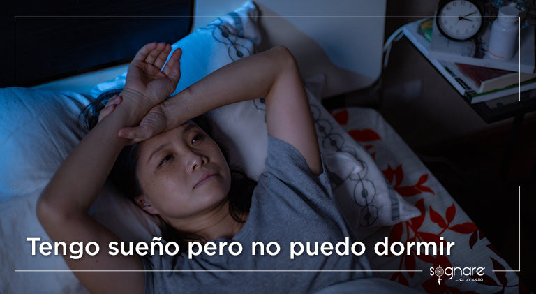 Tengo sueño, pero no puedo dormir