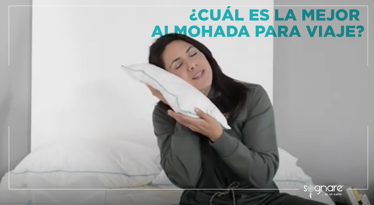 ¿Cuál es la mejor almohada para viaje?