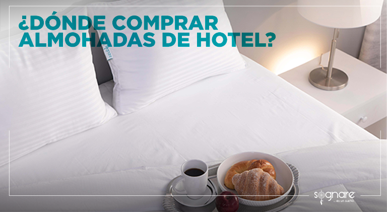 ¿Dónde comprar almohadas de hotel?