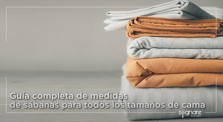 Guía completa de medidas de sábanas para todos los tamaños de cama