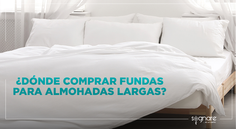 ¿Dónde comprar fundas para almohadas largas?