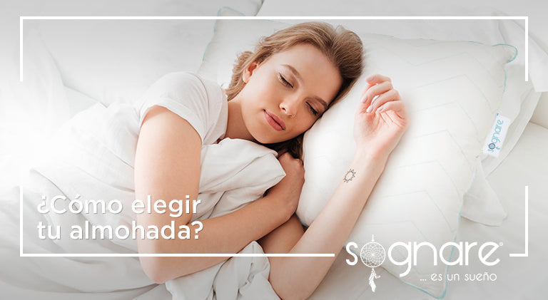 Cómo elegir tu almohada