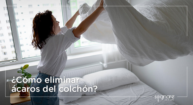 ¿Cómo eliminar ácaros del colchón?