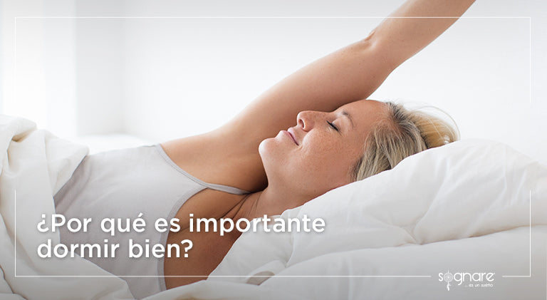 ¿Por qué es importante dormir bien?