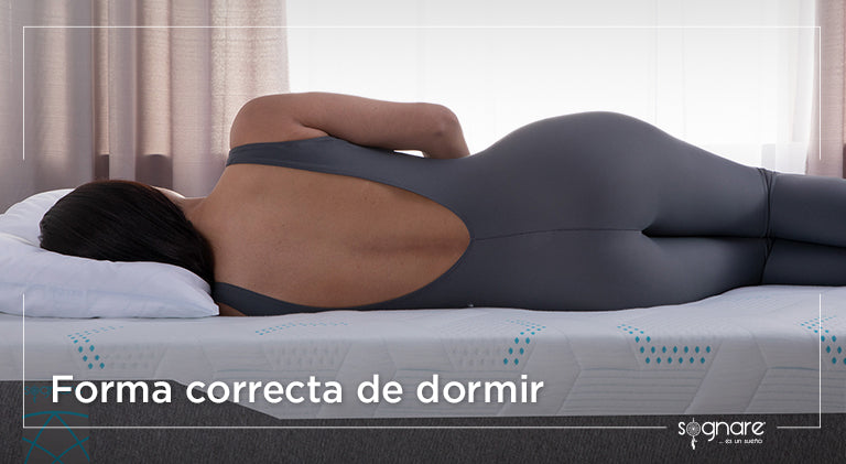 Forma correcta de dormir