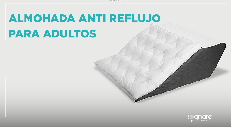 Almohada anti reflujo para adultos