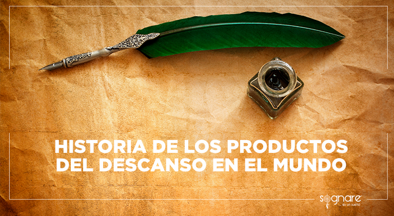 Historia de los productos del descanso en el mundo