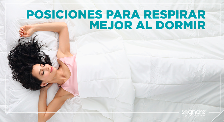 Posiciones para respirar mejor al dormir