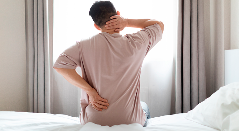 despiertas con dolores