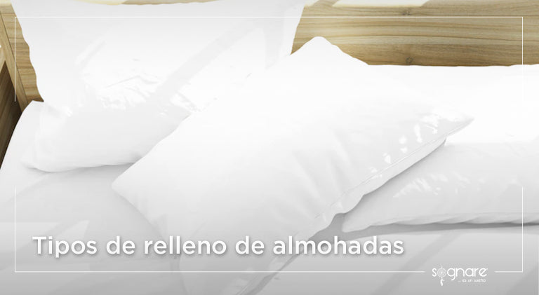 Tipos de relleno de almohadas