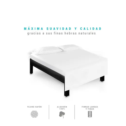 Set de Sábanas Sognare® 200 Hilos Ropa de cama