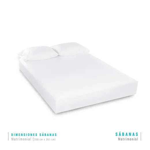 Set de Sábanas Sognare® 200 Hilos Ropa de cama