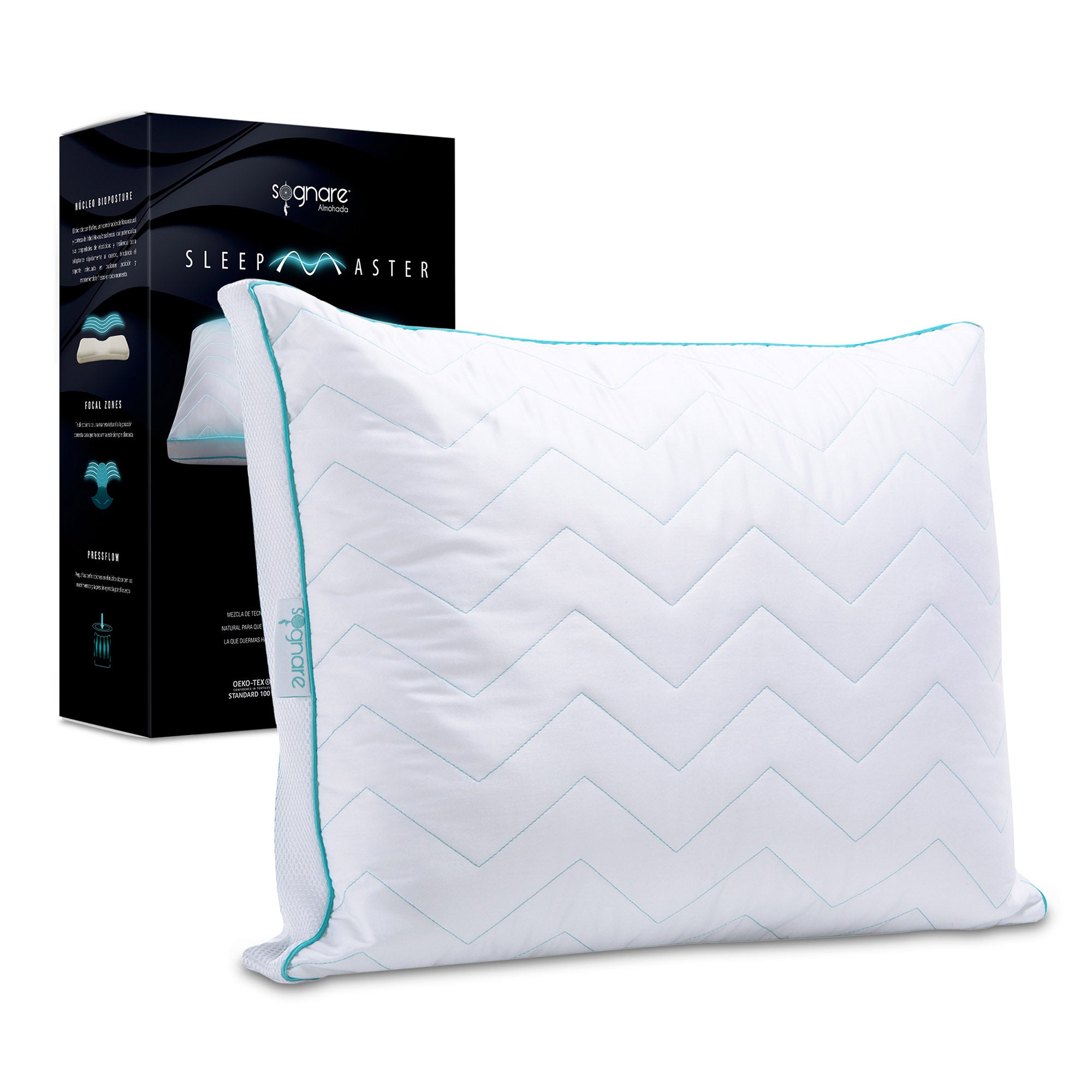 ▷ Almohada Sognare Sleep Master Con 40% OFF 12MSI