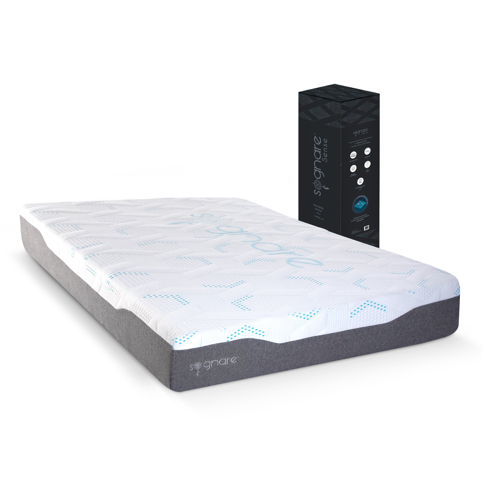 🛏️ Colchón Sognare Sense Con 40% OFF 12MSI