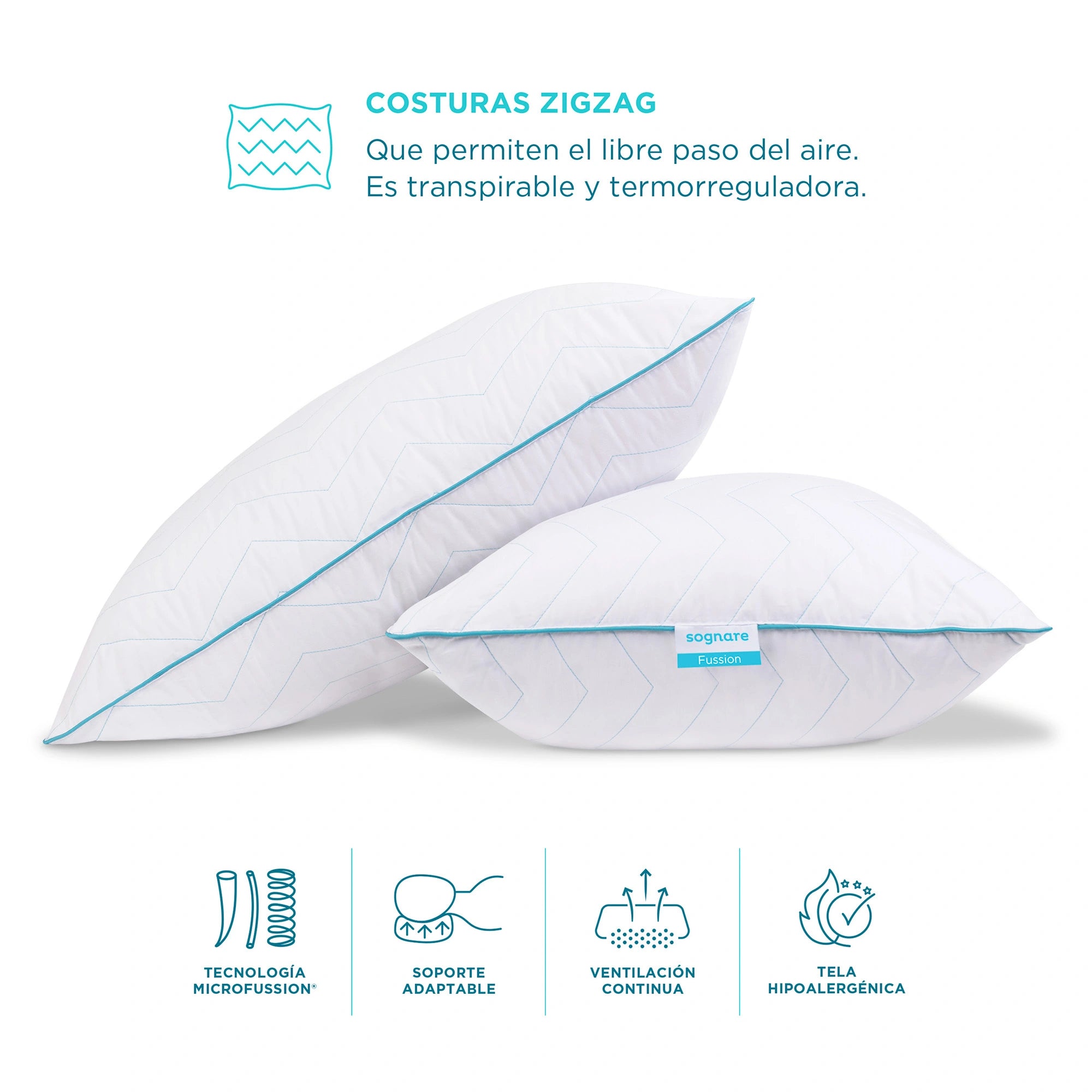 Almohada Sognare® Fussion La mejor almohada