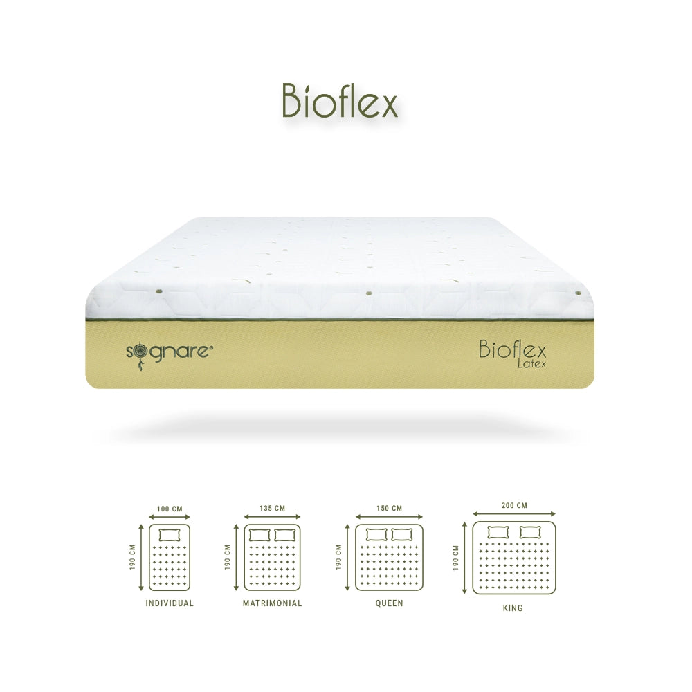 Colchón Sognare® Bioflex Individual-El mejor colchón de México