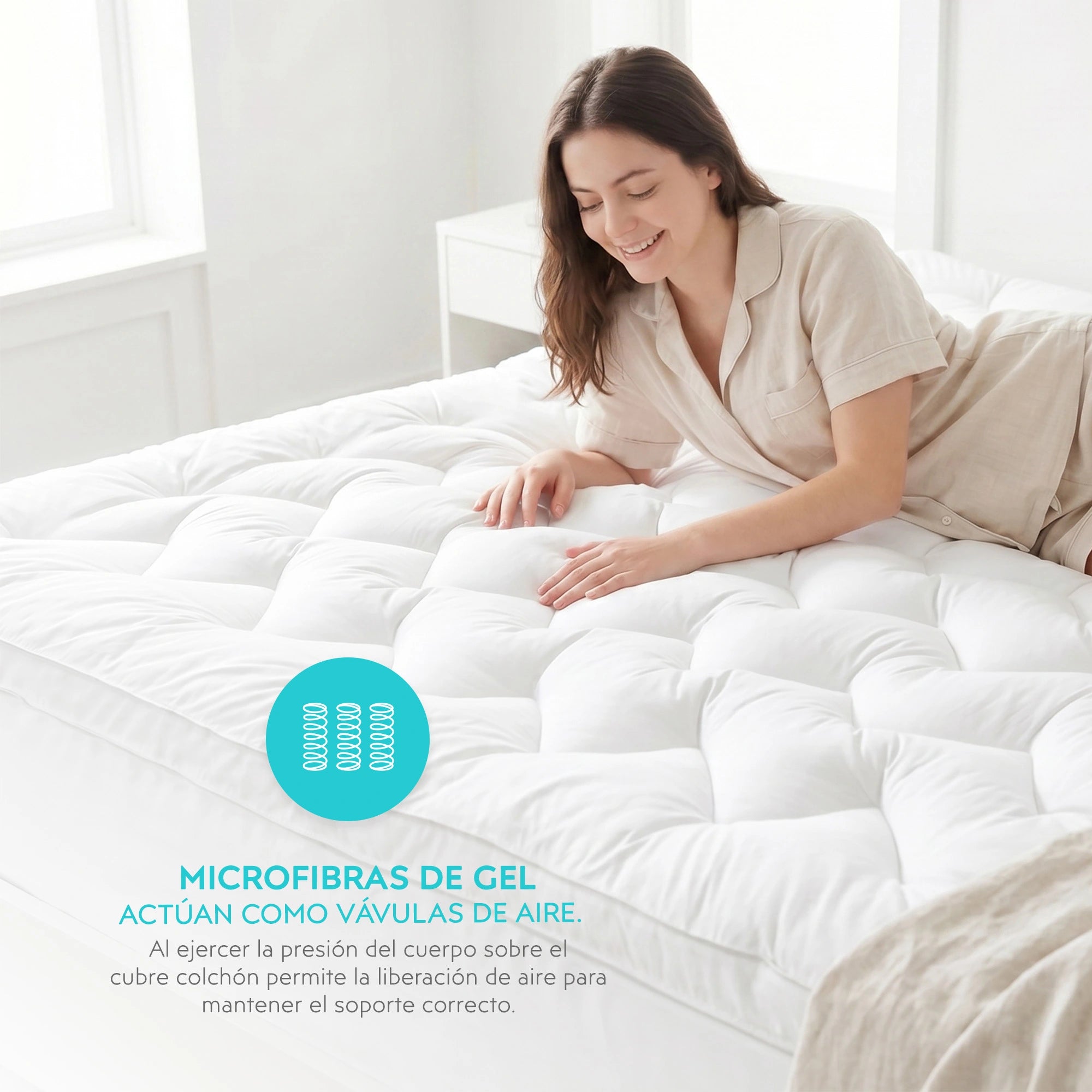 Cubre Colchón Sognare® Nuo-Mejora tu descanso