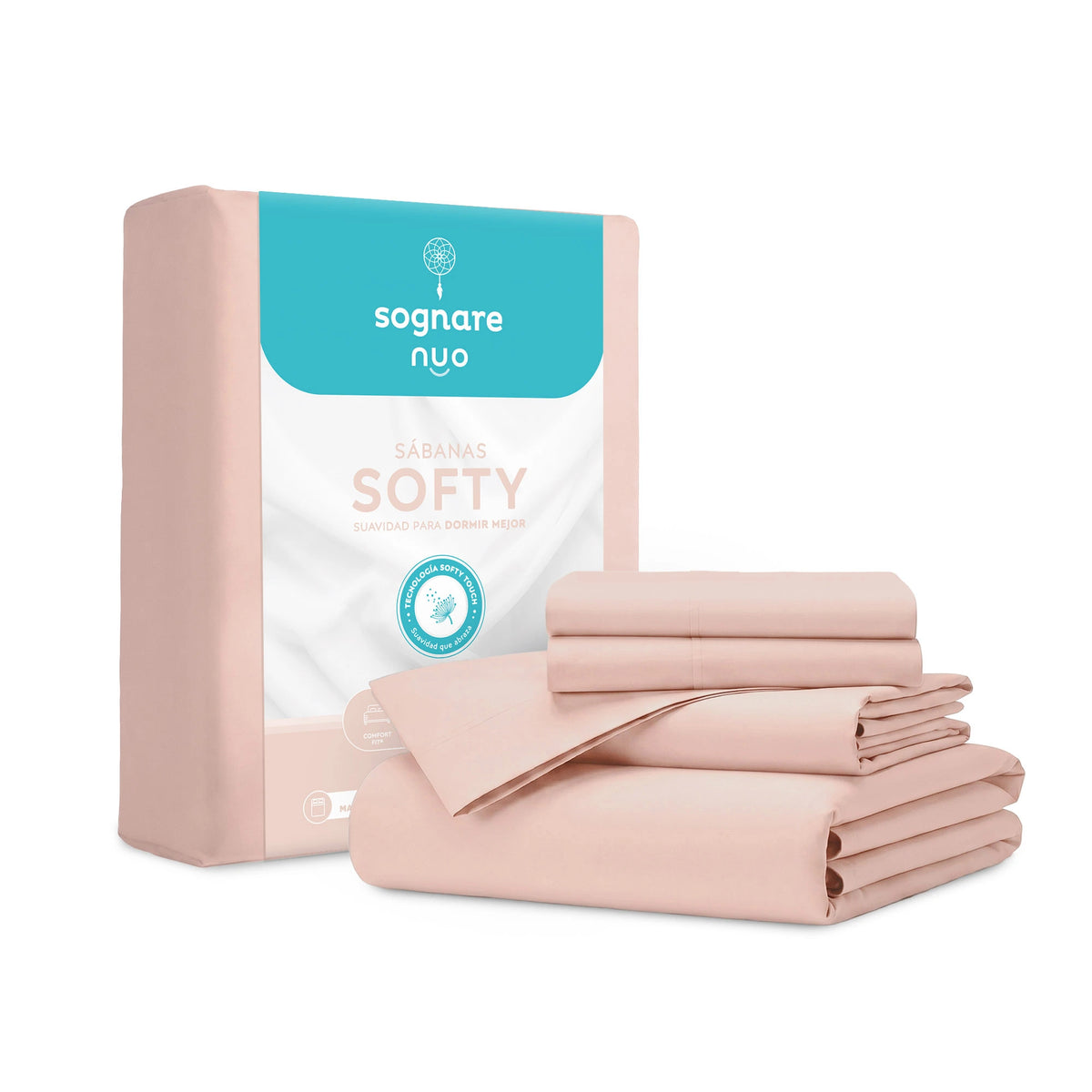 Set de Sábanas Sognare® Softy-ropa de cama