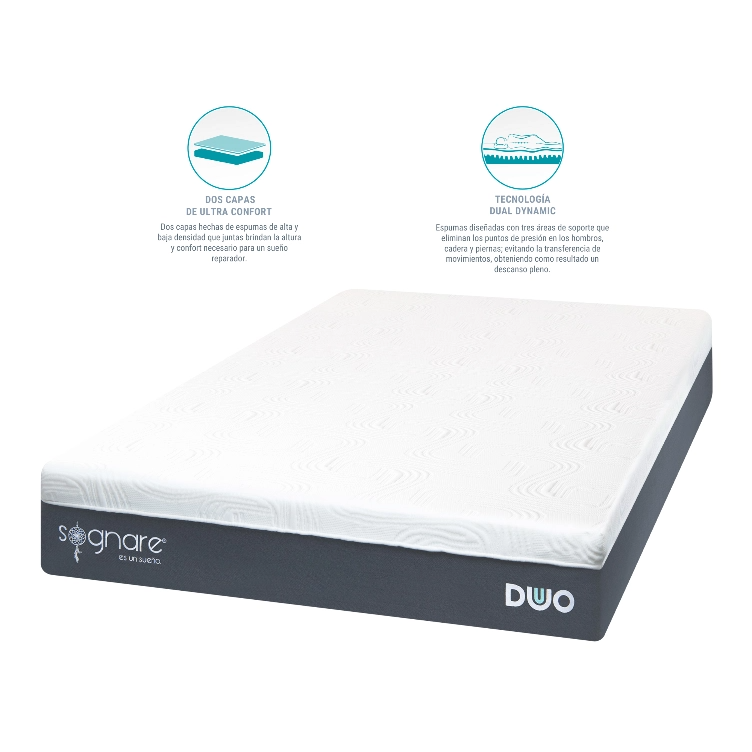 Colchón Sognare® Duo El mejor colchon de mexico
