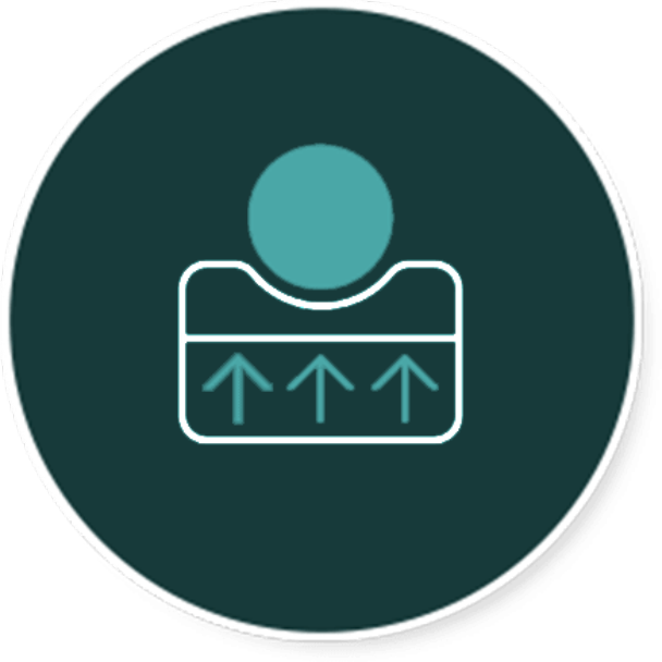 Icono tecnología antigravedad