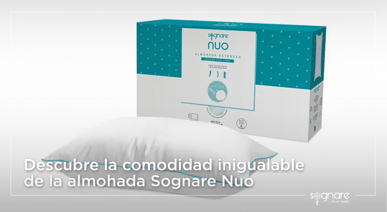 Descubre la comodidad inigualable de la almohada Sognare Nuo: Tu mejor opción calidad-precio-Sognare