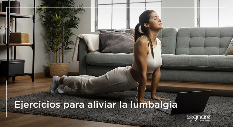 Ejercicios para aliviar la lumbalgia: Optimiza tu descanso con Sognare-Sognare