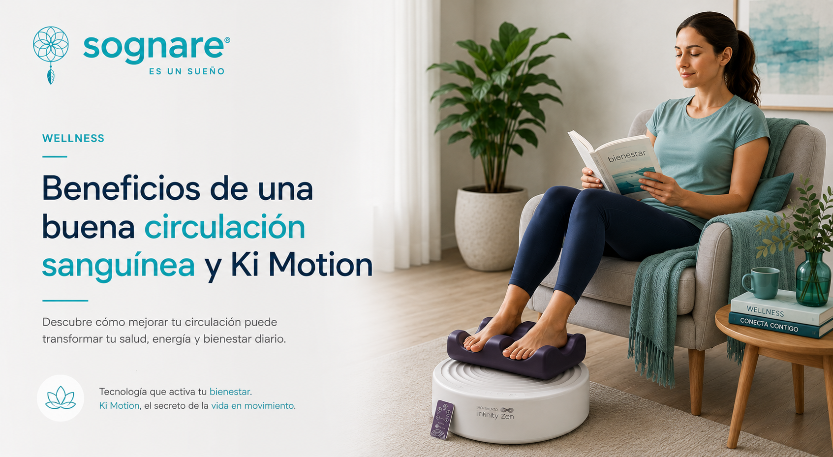 Beneficios de una buena circulación sanguínea y Ki Motion