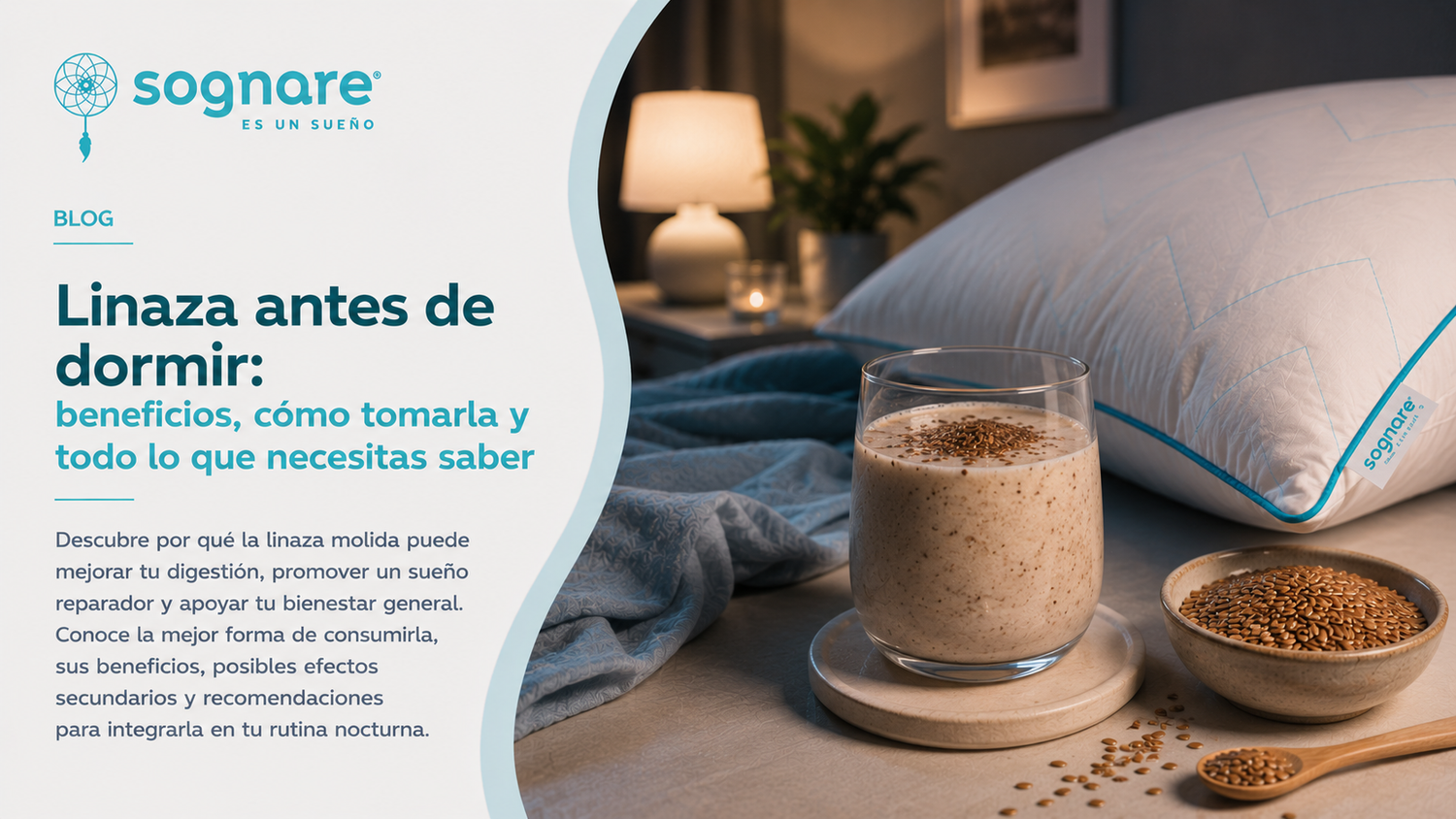 Beneficios de tomar linaza antes de dormir-Sognare