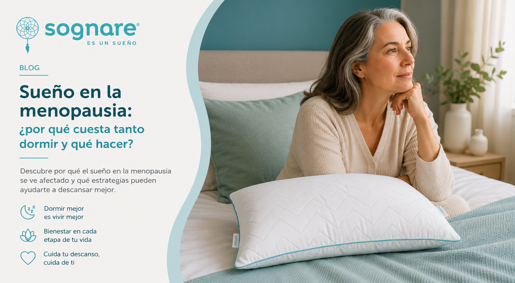 Sueño en la menopausia: por qué cuesta tanto dormir y qué hacer