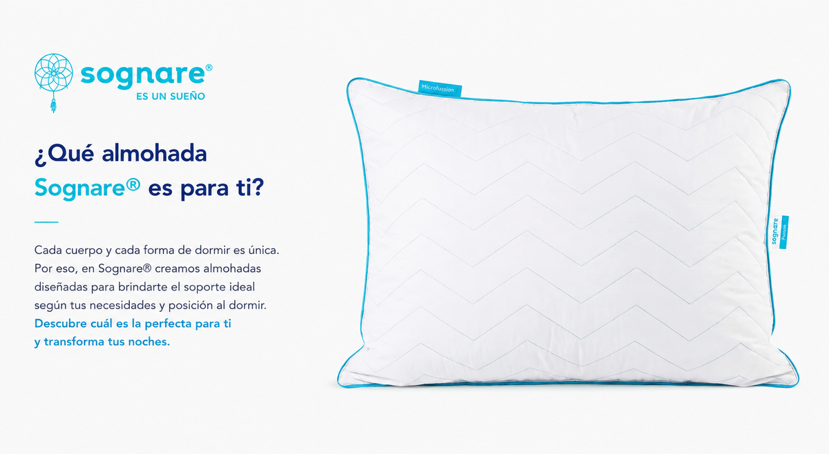 ¿Qué almohada Sognare es para ti?