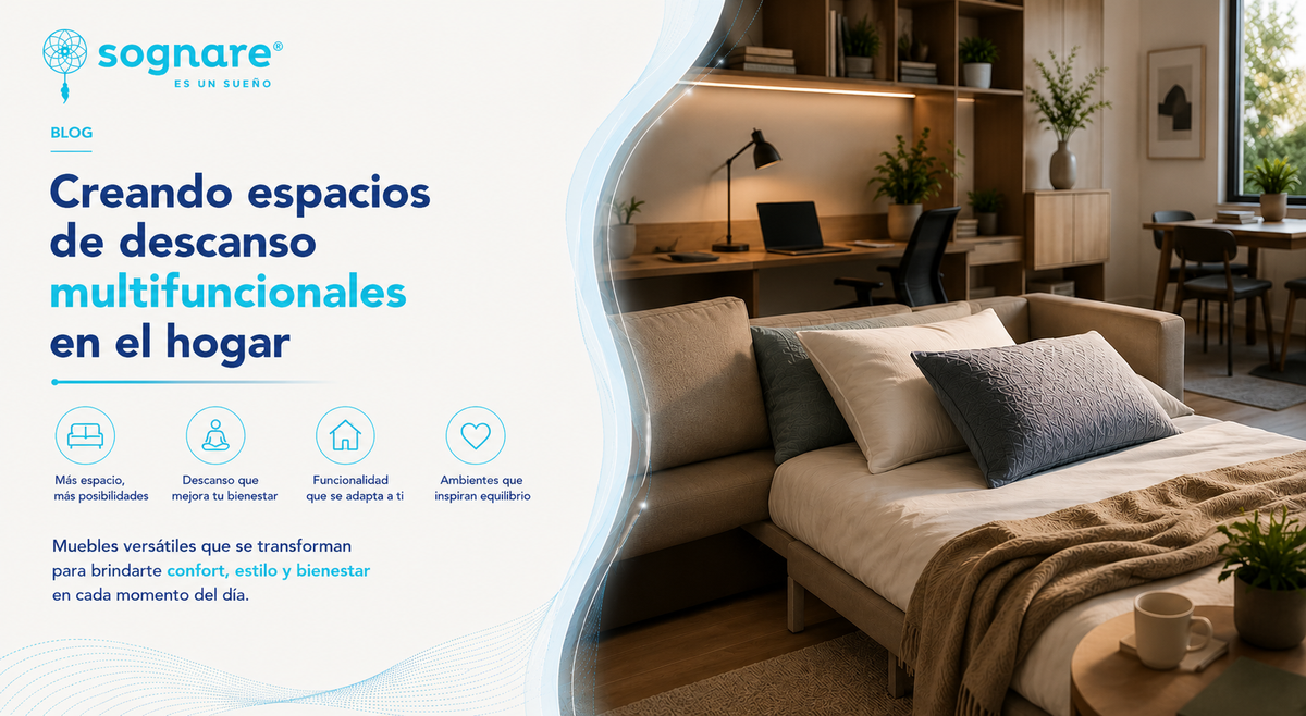 Creando espacios de descanso multifuncionales en el hogar
