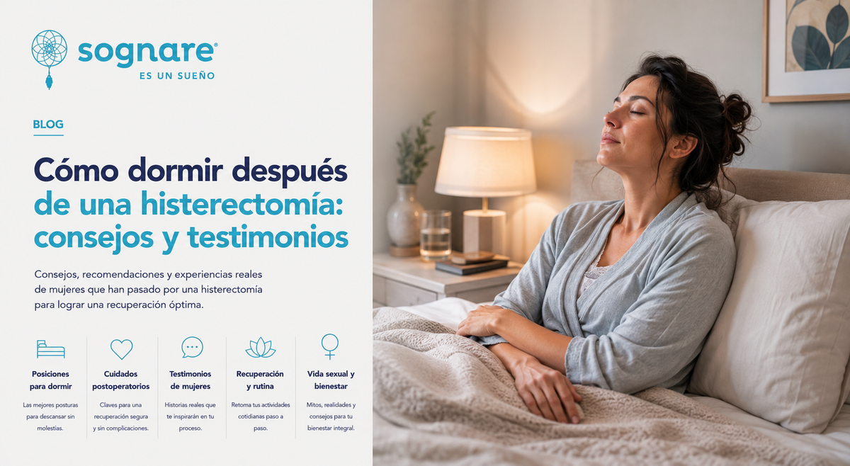 ¿Cómo dormir después de una histerectomía?: Consejos y recomendaciones-Sognare